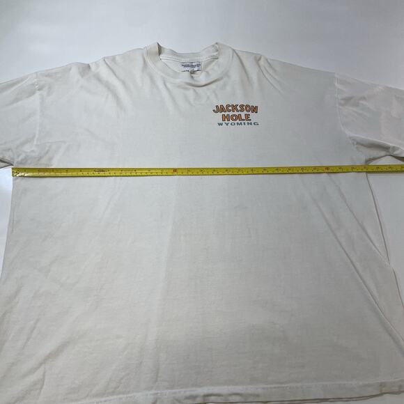 Diamond Cross Ranch Jackson Hole Shirt Men’s 2XL White Western Ski Snowboard - Picture 7 of 8